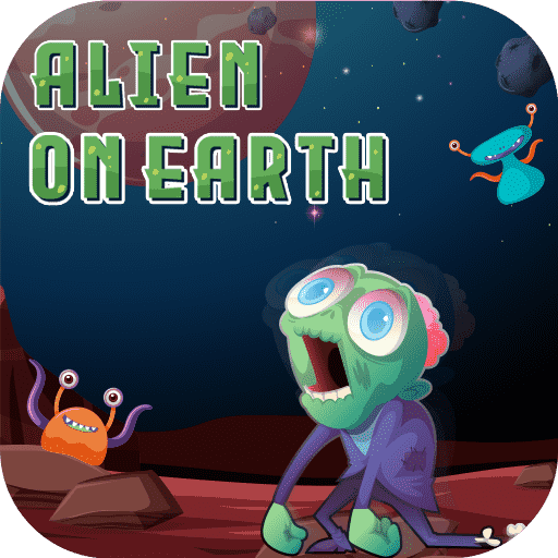 Play Alien On Earth Game on ZippyFunGame