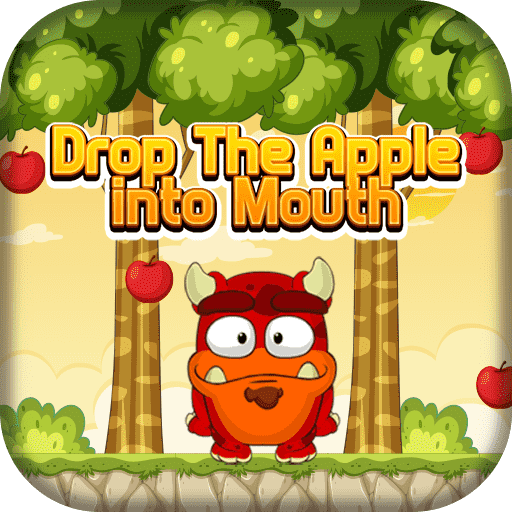 Play Drop The Apple Into Mouth Game on ZippyFunGame