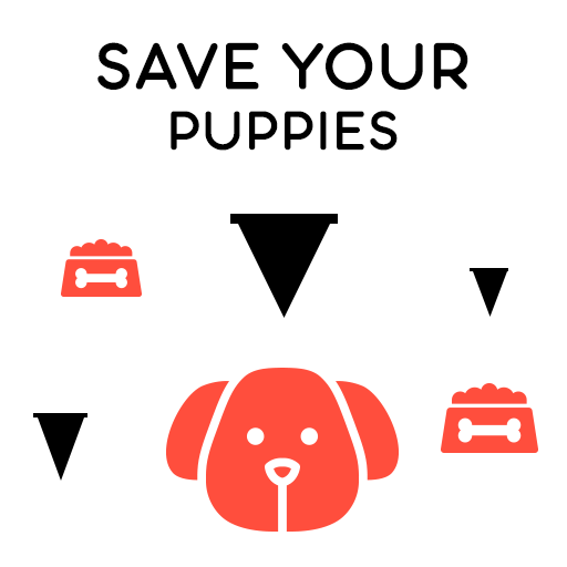 Play Save Your Puppies Game on ZippyFunGame